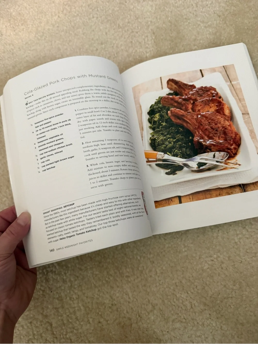 Simple Weeknight Favorites Cookbook - Orange Cover